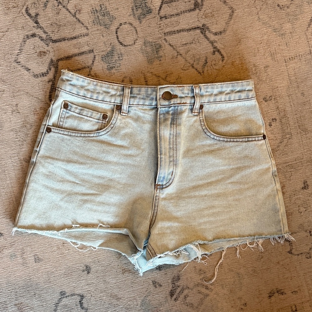 Billabong Casual Light Blue Denim Jean Shorts